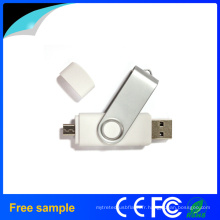 Free Sample 8GB Flash Drive Swivel OTG USB